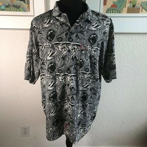 Marc Ecko 72 Button Front Camp Shirt Extra‎ Large